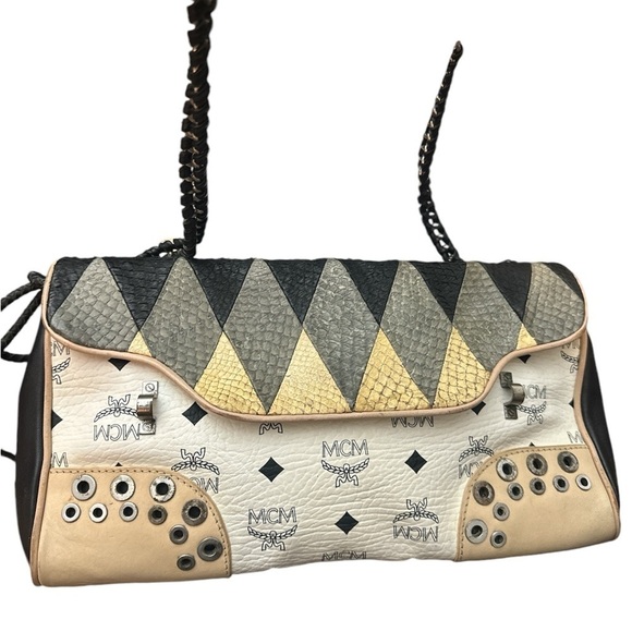 MCM Monogram Crossbody Bag “Rare” - Picture 3 of 8